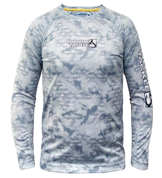 Activewear - Youth Fish Fractal UV Fishing Shirt (8-20) Hook & Tackle