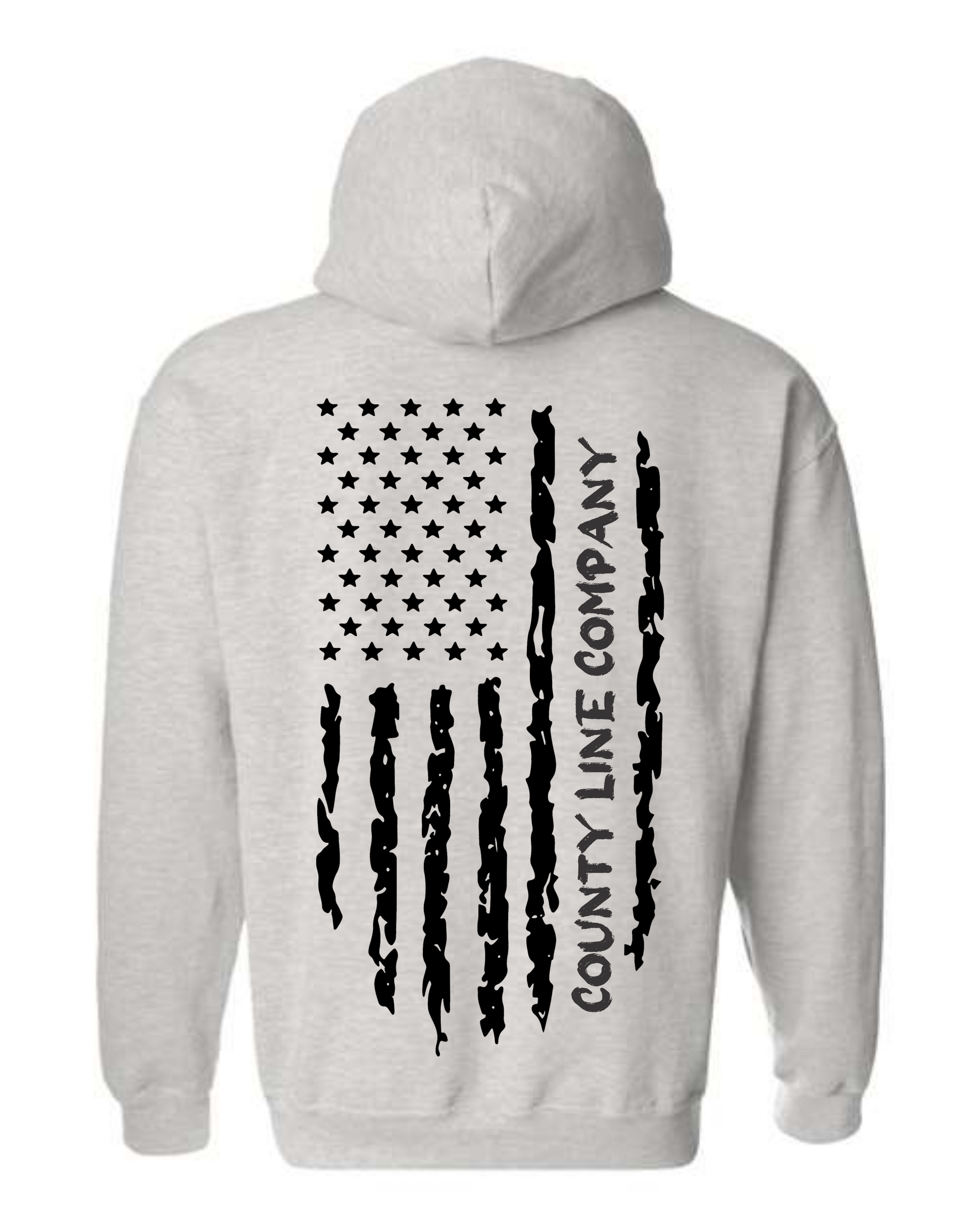 Distressed CLC Hoodie County Line Company