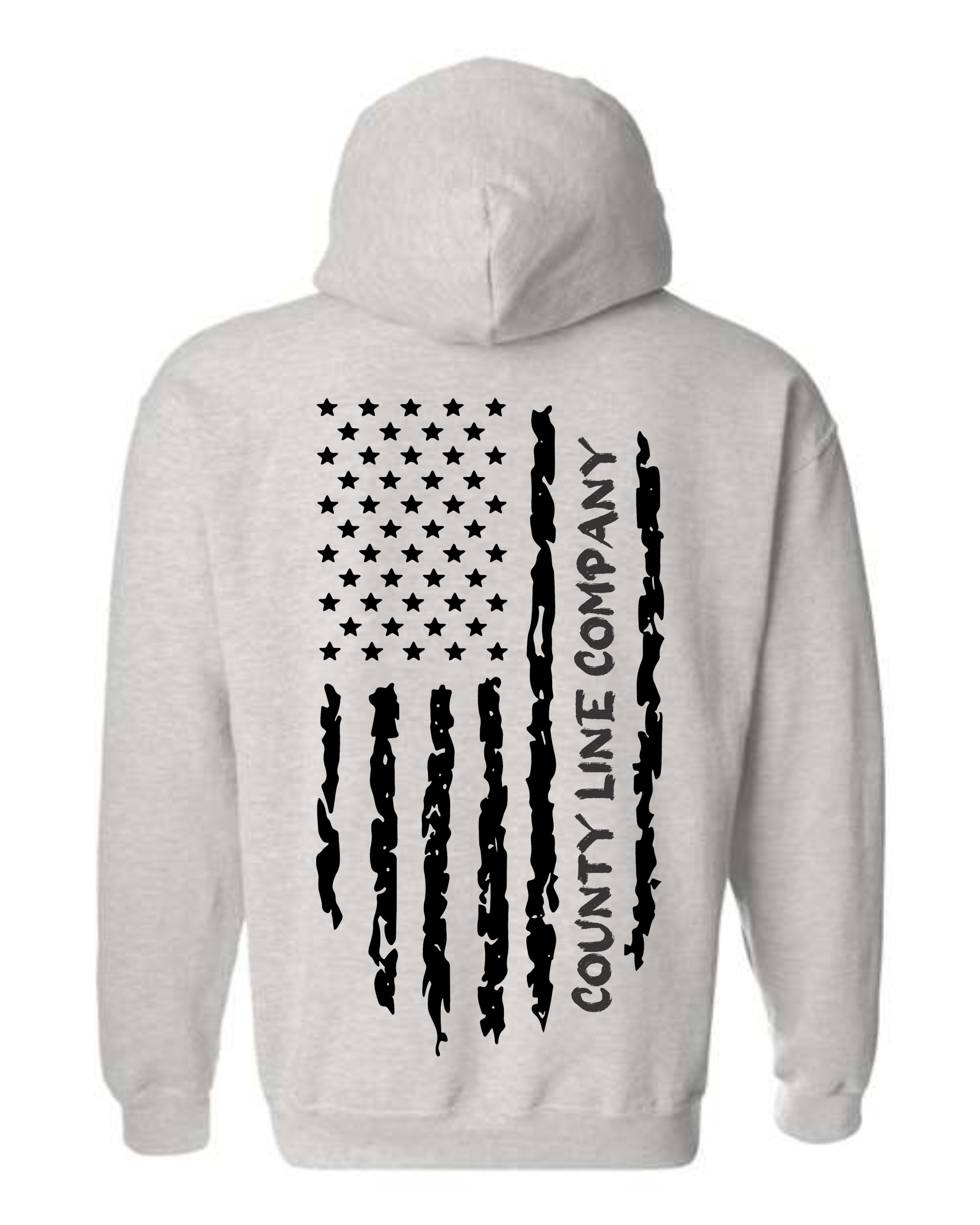 Distressed CLC Hoodie County Line Company
