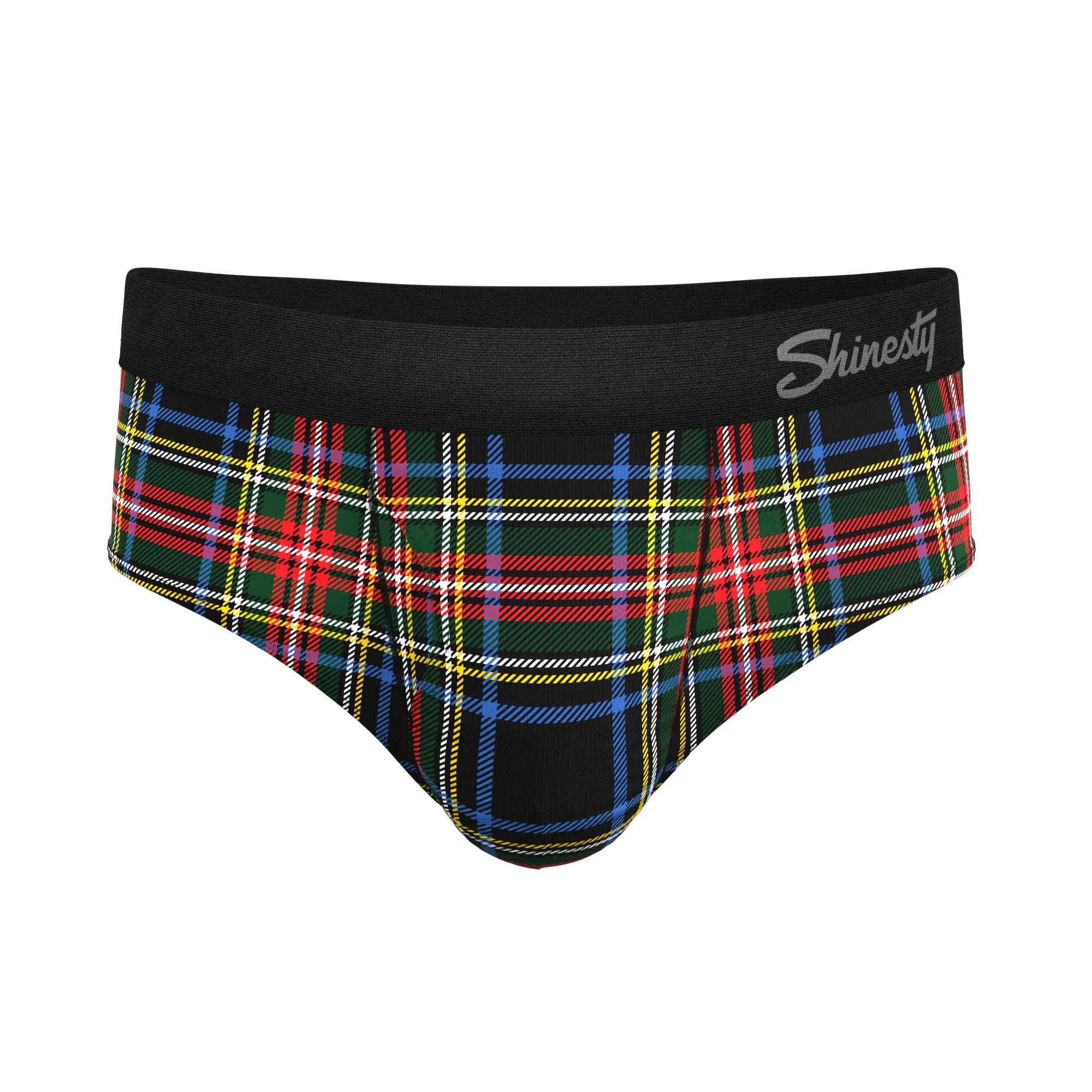 The Cappuccino | Holiday Tartan Plaid Ball Hammock® Pouch Underwear Briefs Shinesty