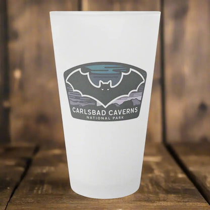 Carlsbad Caverns National Park Frosted Pint