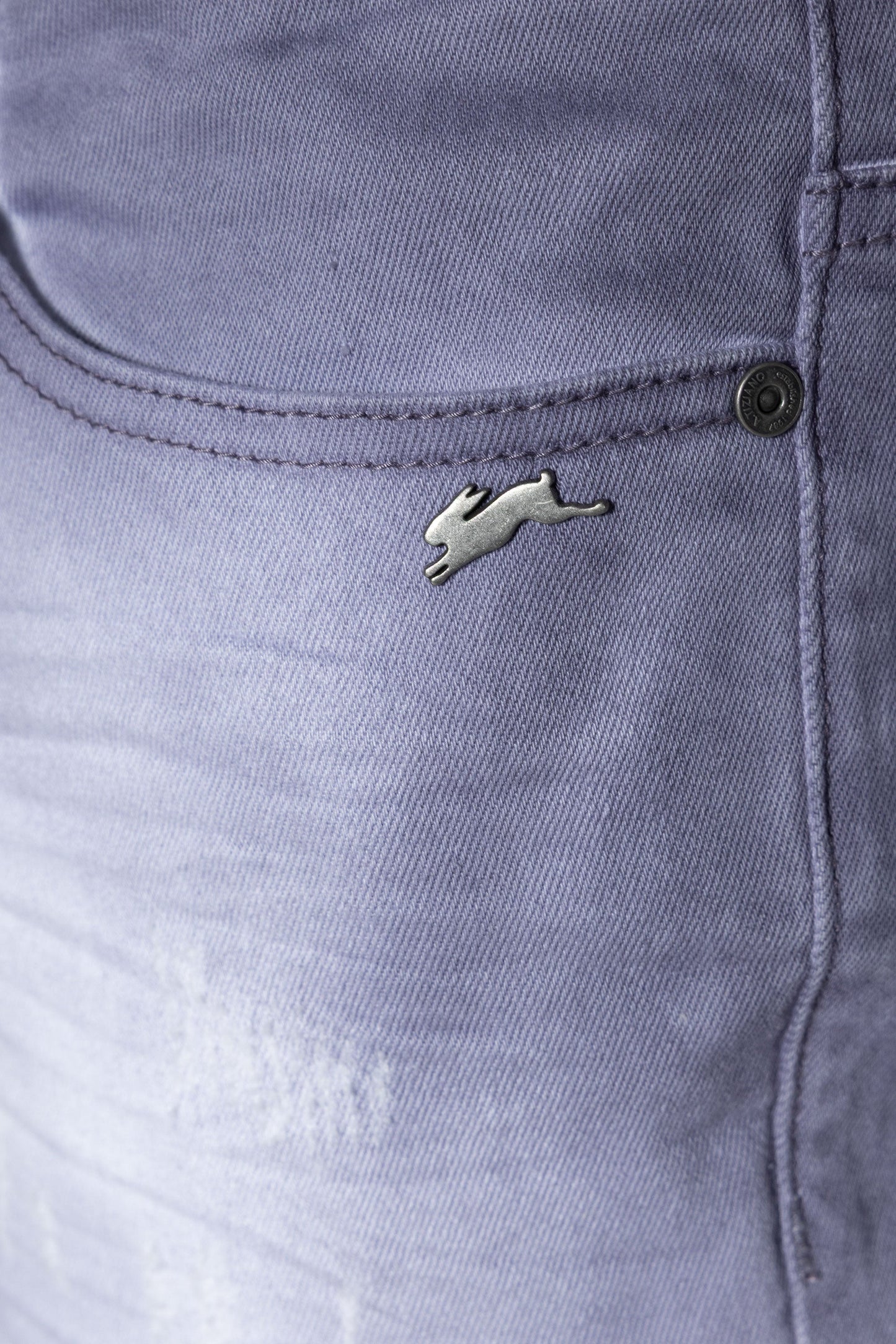 Jeans - Caspian | Twill Jean With Hand Spray A.Tiziano