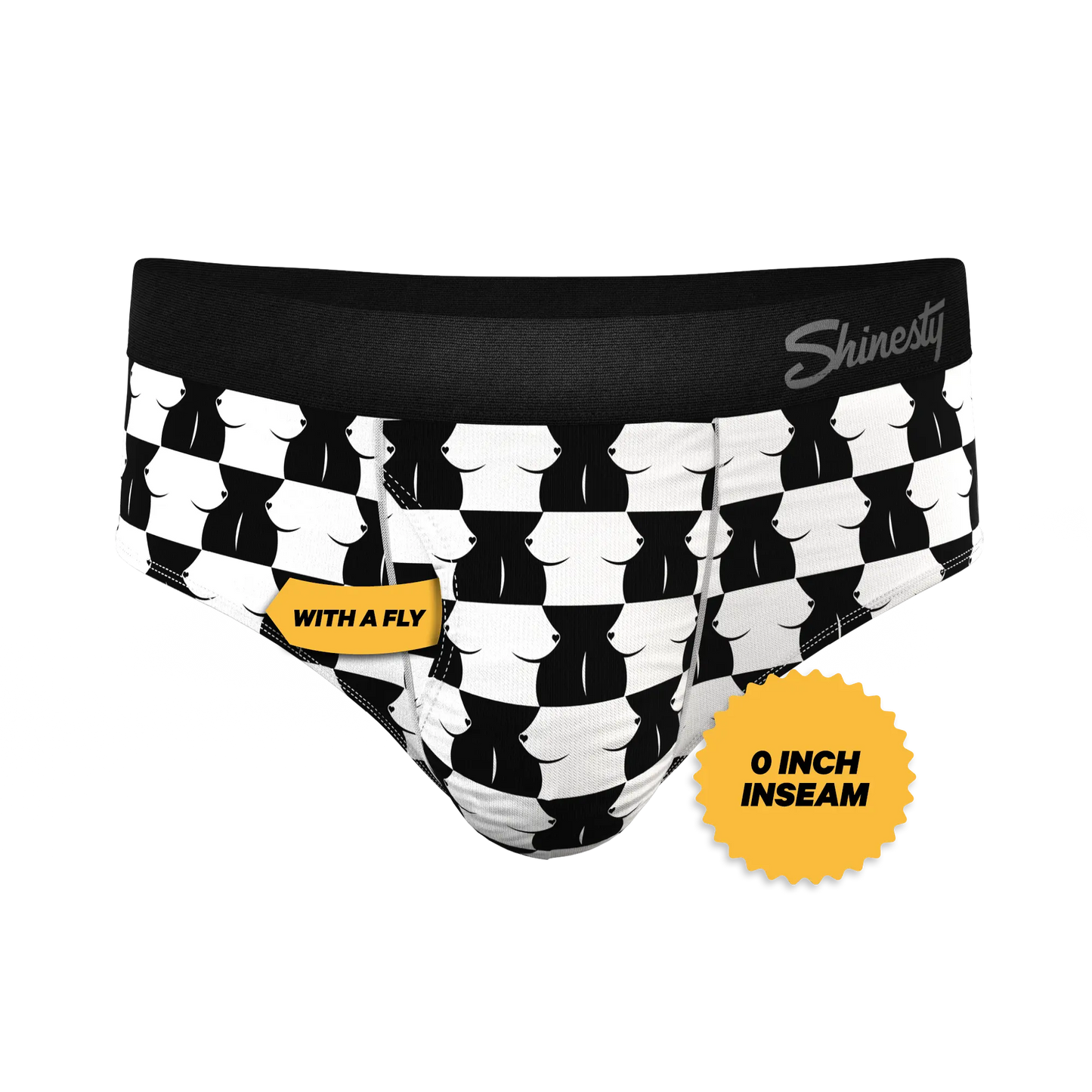 The Chest Mate | Checkered Ball Hammock® Pouch Underwear Briefs - MENLL
