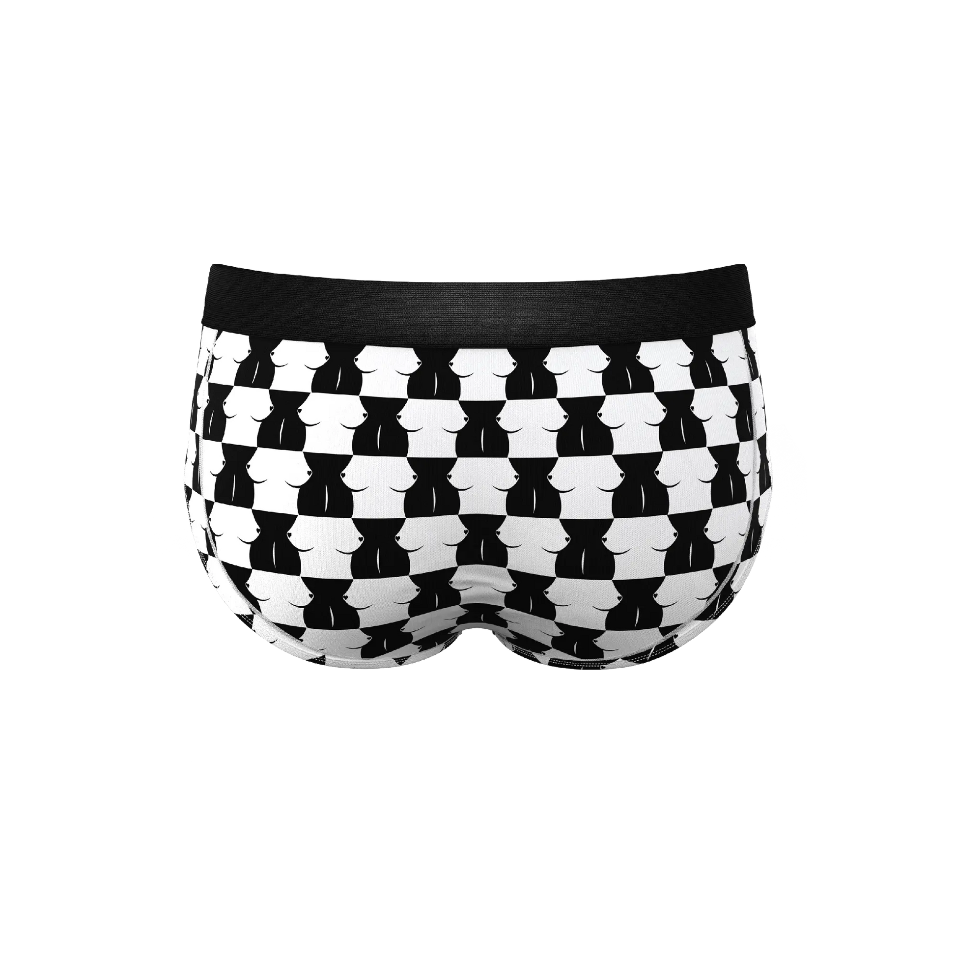 The Chest Mate | Checkered Ball Hammock® Pouch Underwear Briefs - MENLL