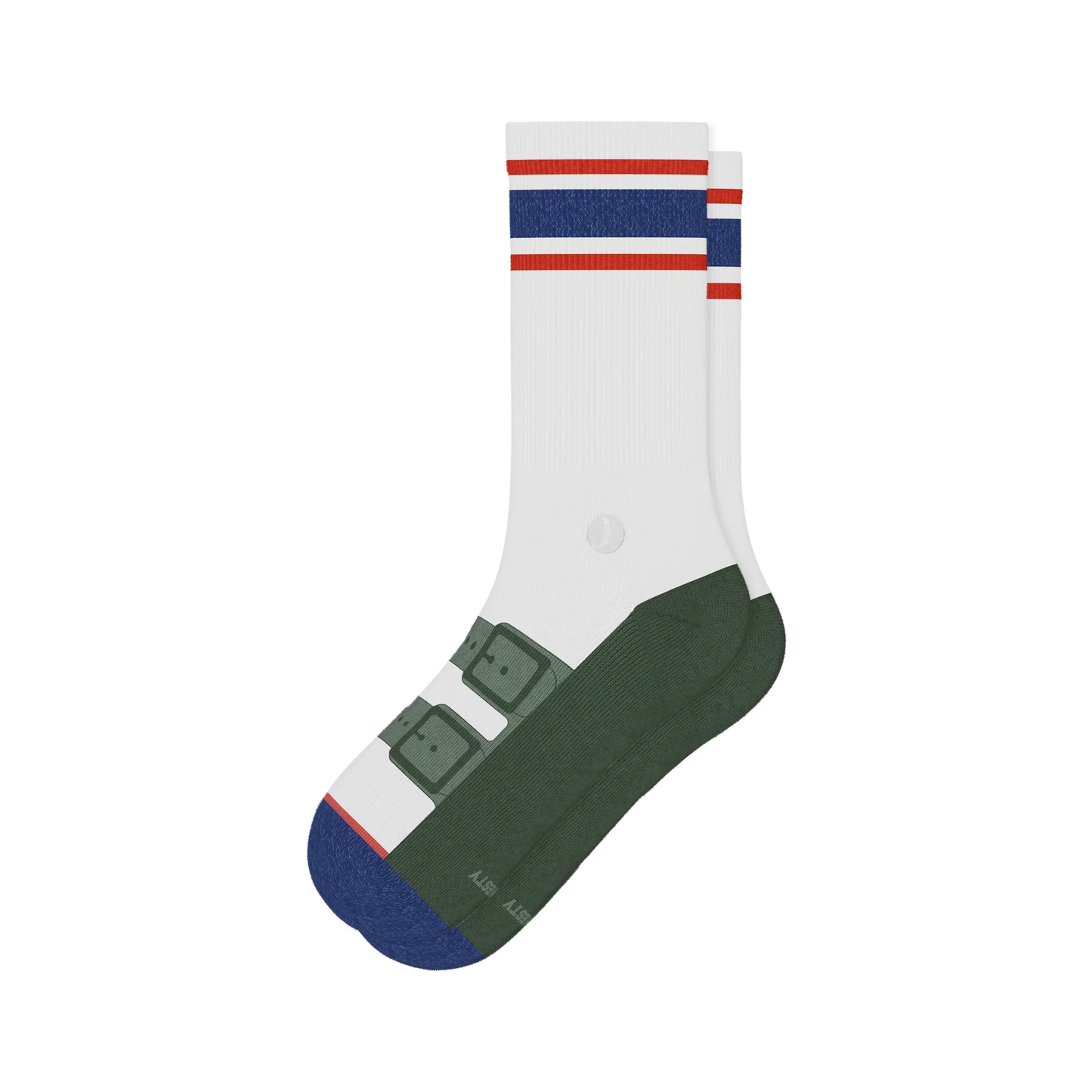 The Granola | Strap Sandal Heel Hammock™ Crew Socks - MENLL