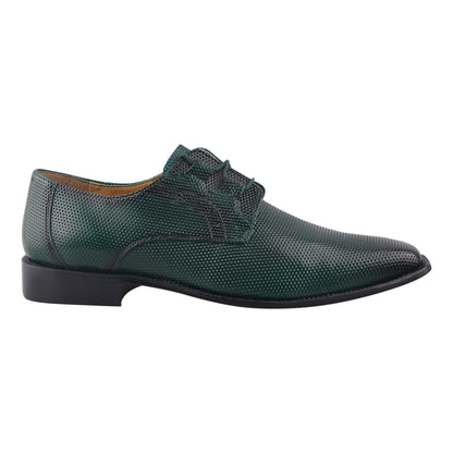 Blacktown Genuine Leather Oxford Style Lace-Up Dress Shoes For Men - MENLL