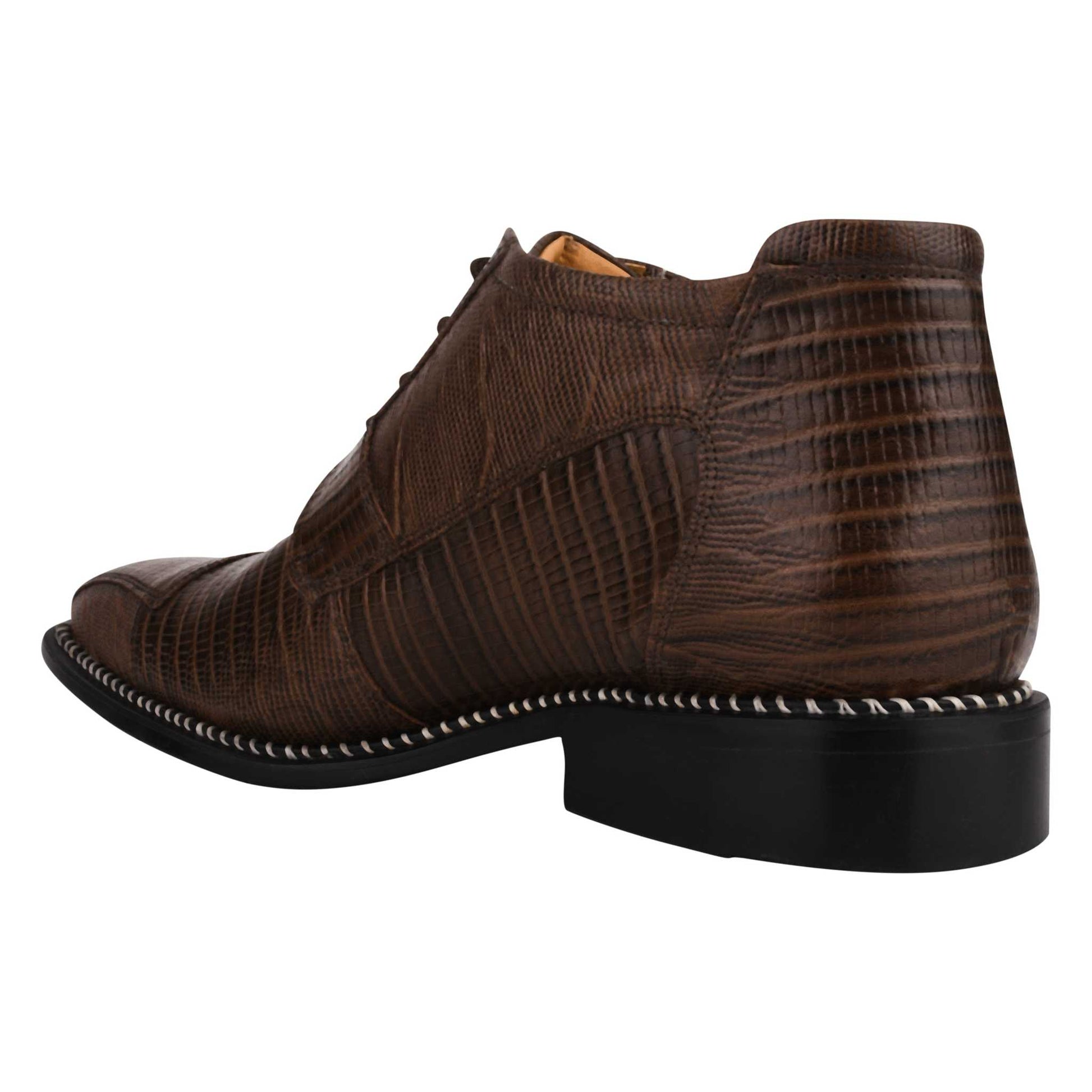 Foxx Leather Lace-Up Boots - MENLL