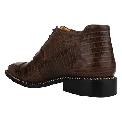 Foxx Leather Lace-Up Boots - MENLL