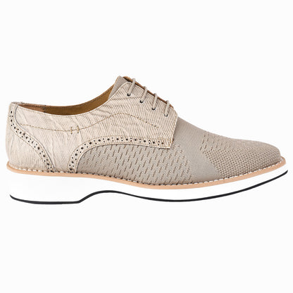 Accessories - Gutta Lizard Print Leather Textile Casual Sneakers LIBERTYZENO