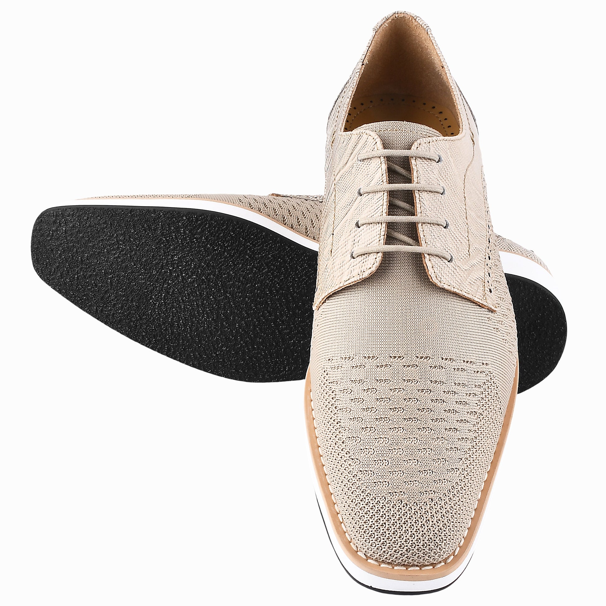 Accessories - Gutta Lizard Print Leather Textile Casual Sneakers LIBERTYZENO