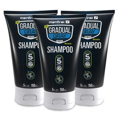 Menfirst Gradual Gray - 3-in-1 Shampoo - 1 Pack - 5 Oz Menfirst