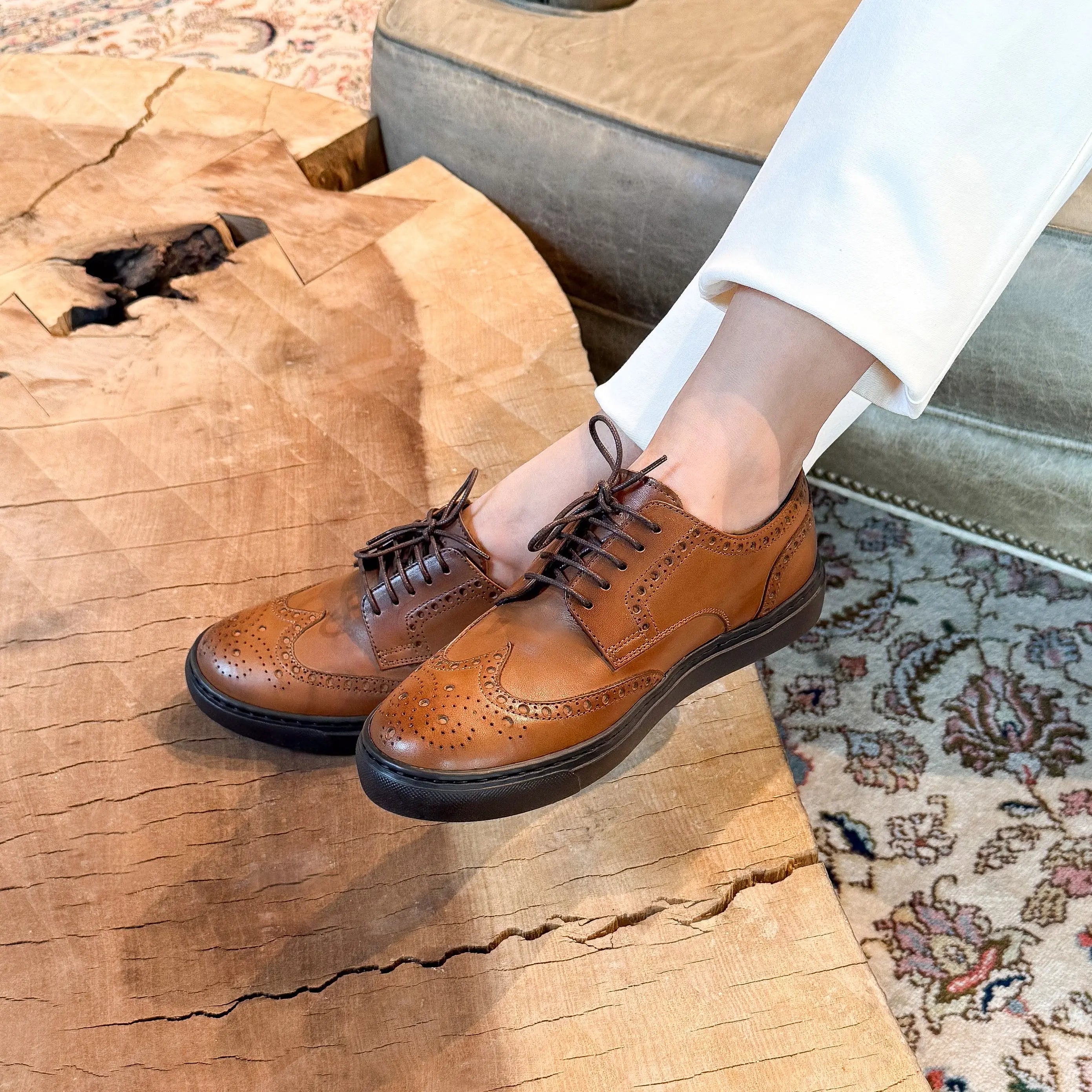 Women's Aida - Cognac by MOCALMO