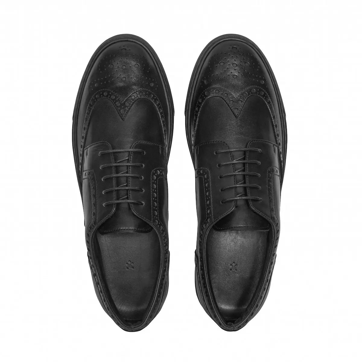 Men's Don Giovanni Wingtips - Black by MOCALMO