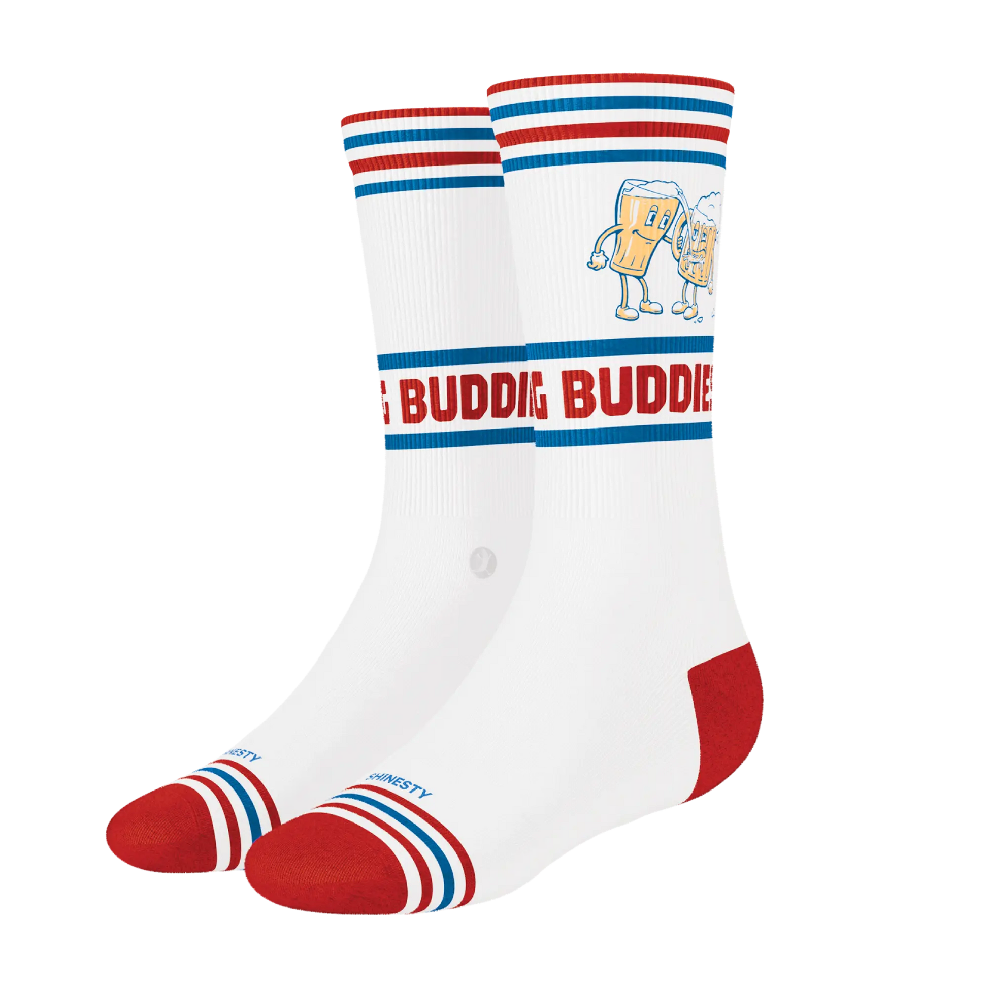 The Drinking Buddies | Beer Heel Hammock™ Crew Socks Shinesty
