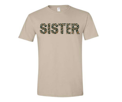 Sister Tee - Retro Camo County Line Company