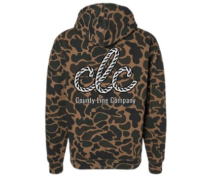 Retro Camo Doubleback Hoodie County Line Company