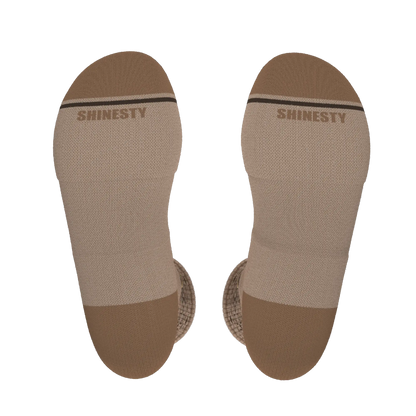 The Dude Abides | Aztec Sweater Heel Hammock™ Crew Socks - MENLL