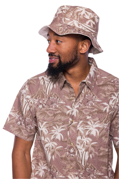 Henrick | Printed Linen Shirt - MENLL