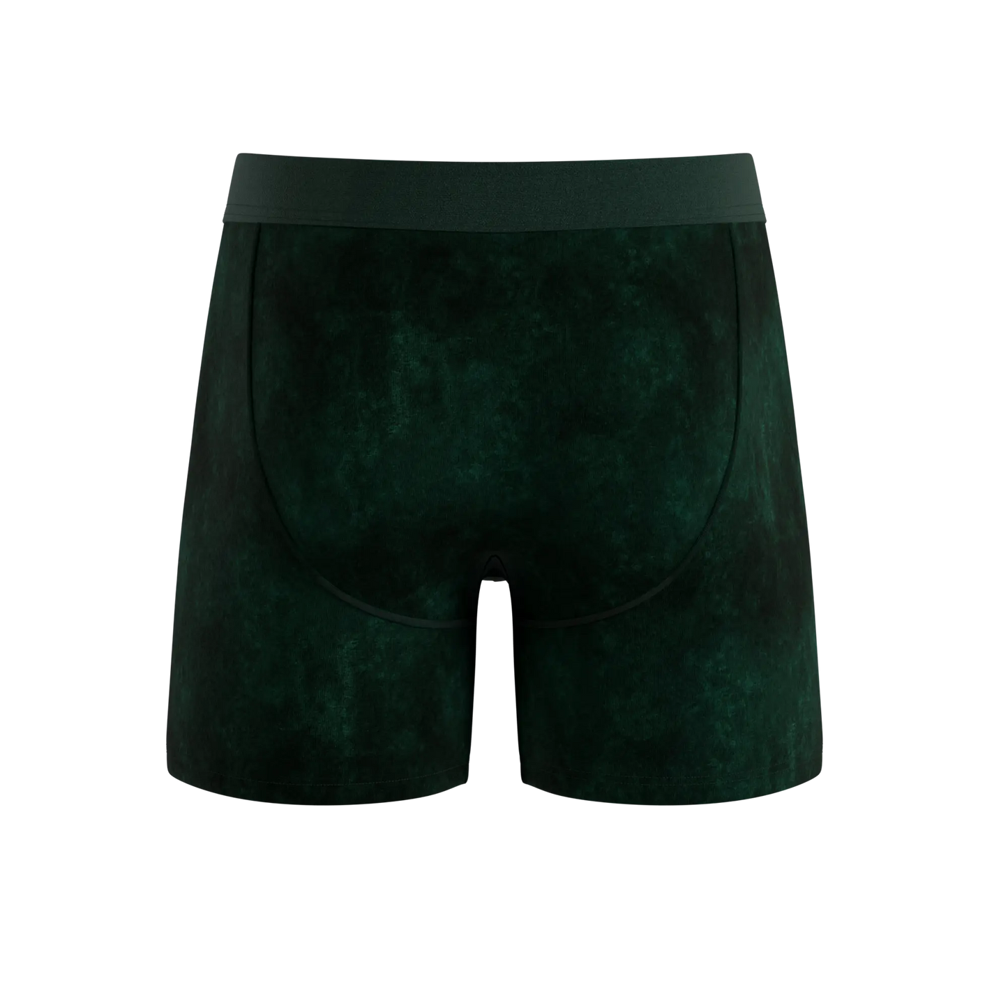 The Extravagance | Dark Green Velvet Ball Hammock Pouch® Boxer Shinesty