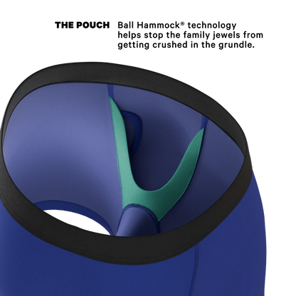 The Fancy Feather | Peacock Ball Hammock® Pouch Underwear With Fly Shinesty