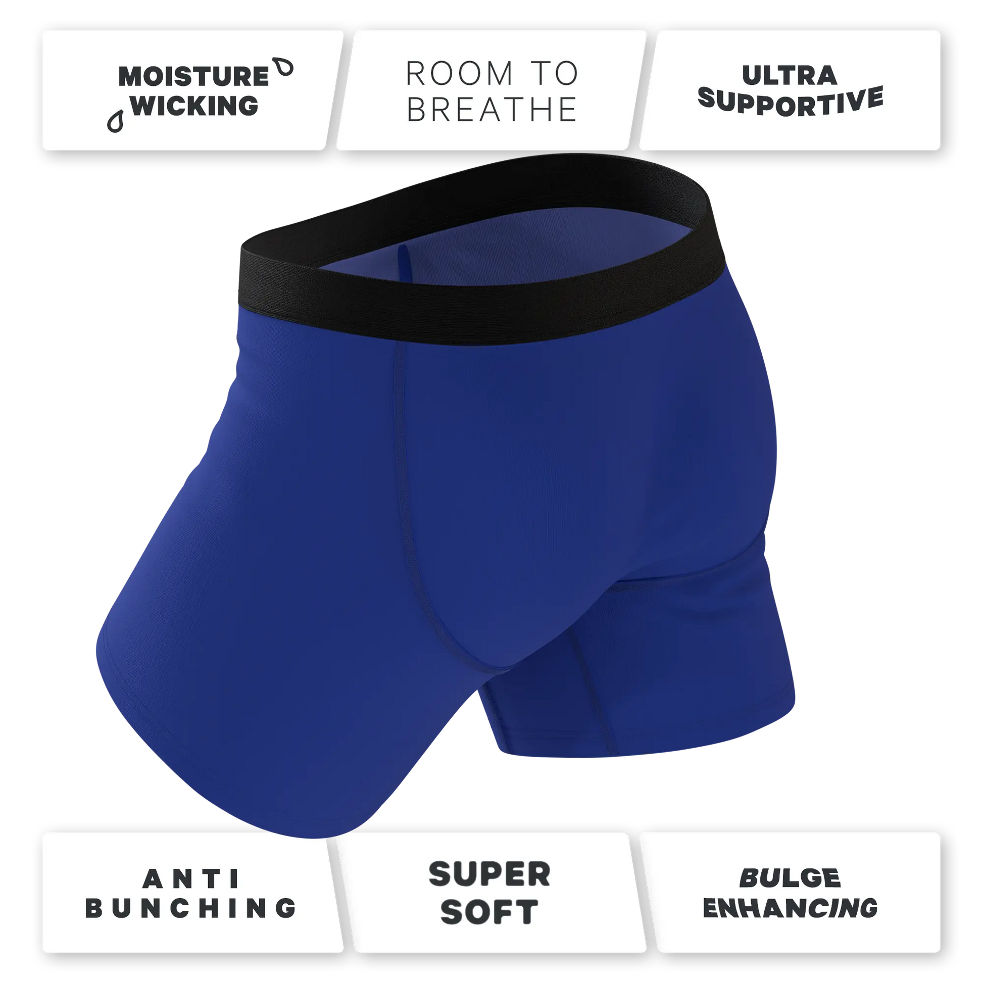 The Fancy Feather | Peacock Ball Hammock® Pouch Underwear With Fly Shinesty