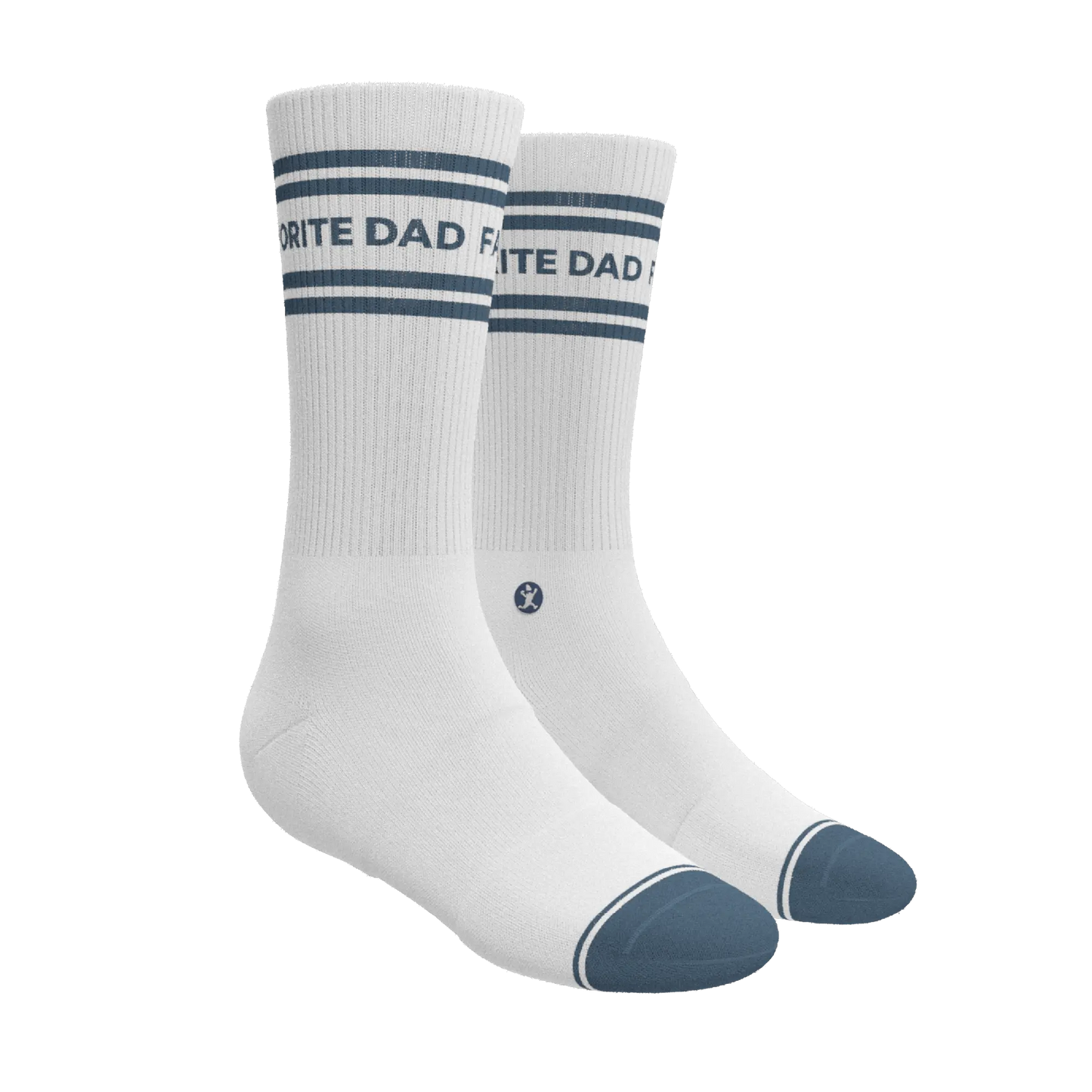The Favorite Dad | Father's Day Heel Hammock™ Crew Socks Shinesty