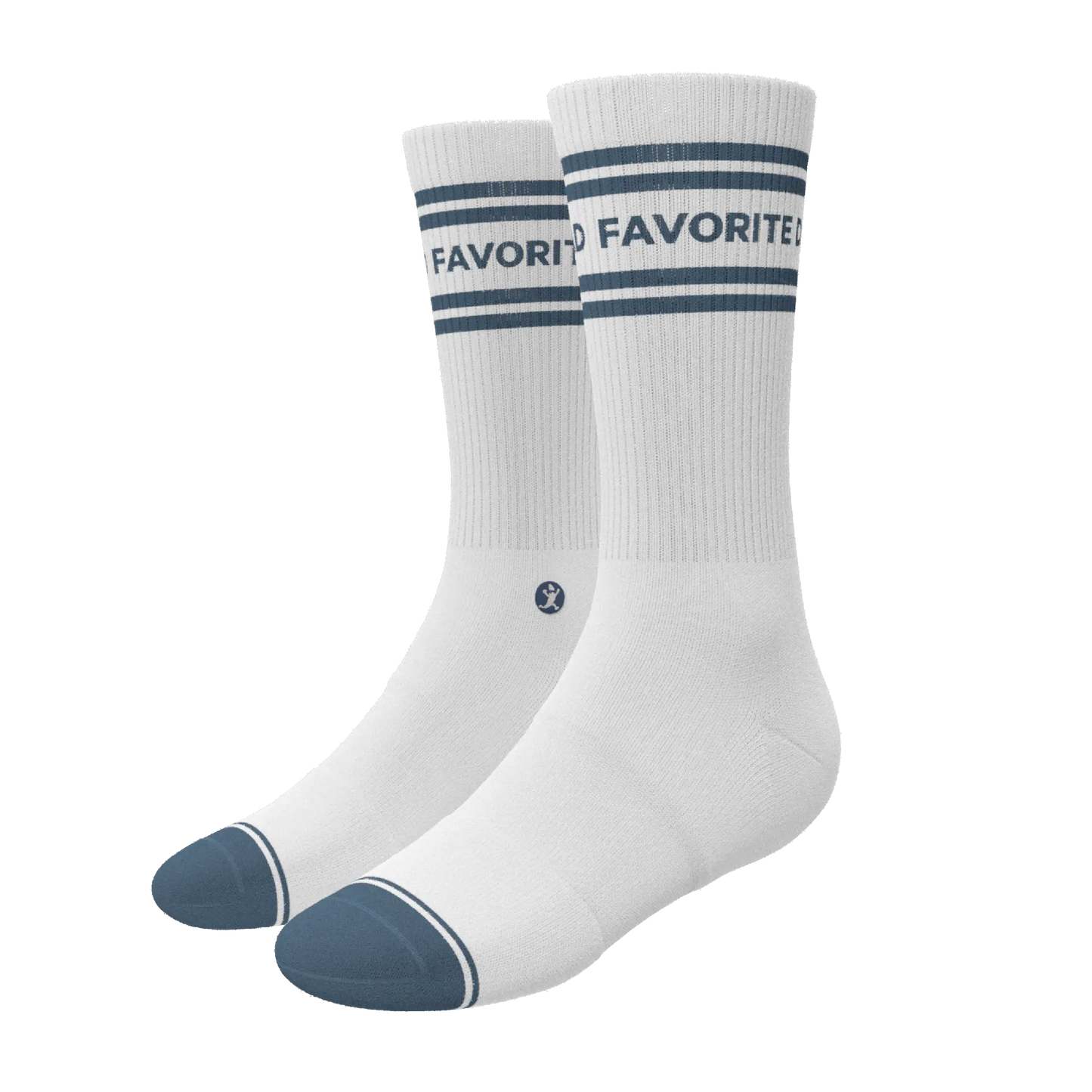 The Favorite Dad | Father's Day Heel Hammock™ Crew Socks Shinesty