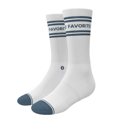 The Favorite Dad | Father's Day Heel Hammock™ Crew Socks Shinesty