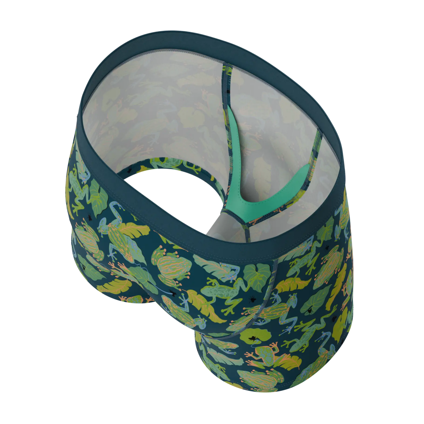 The Frog House | Tropical Frogs Boy's Boxer Briefs Shinesty
