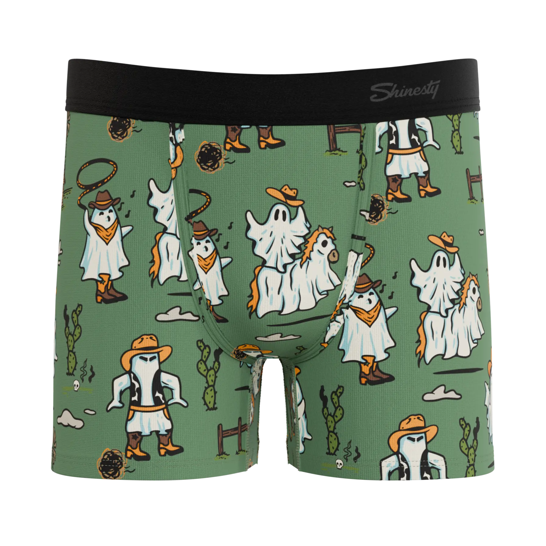 The Ghost Town | Western Ghost Boy's Boxer Briefs - MENLL