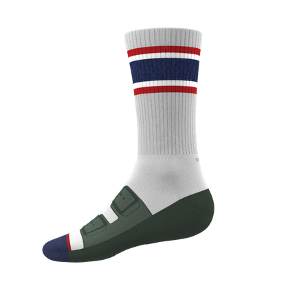The Granola | Strap Sandal Heel Hammock™ Crew Socks - MENLL