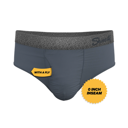 The Graphite | Tonal Grey Ball Hammock® Pouch Underwear Briefs Shinesty