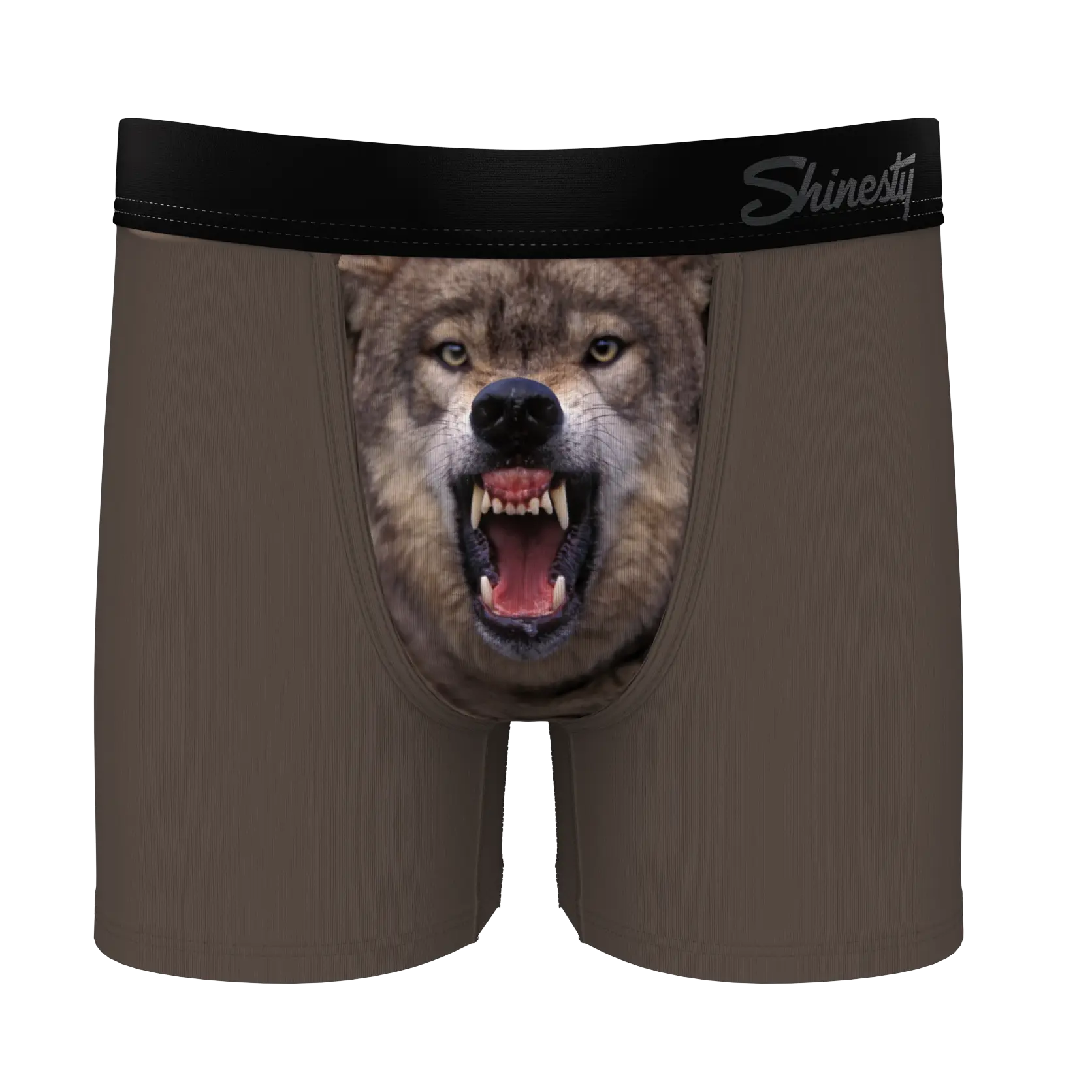 The Grey's Growl | Wolf Boy's Boxer Briefs - MENLL