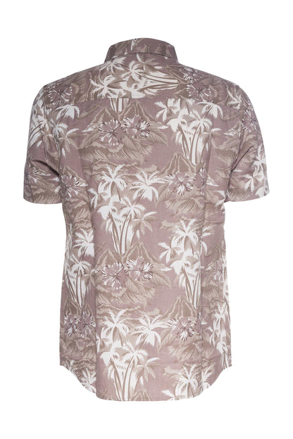 Henrick | Printed Linen Shirt - MENLL