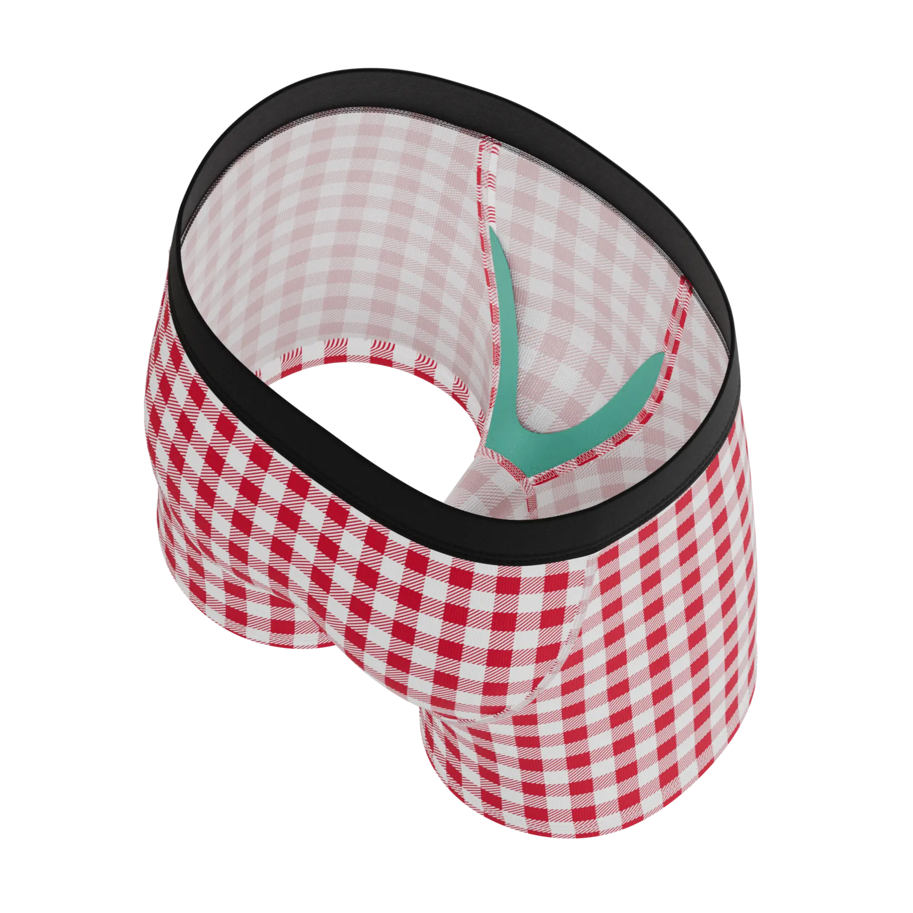 The Hot Diggity | Red Gingham Boy's Boxer Briefs Shinesty