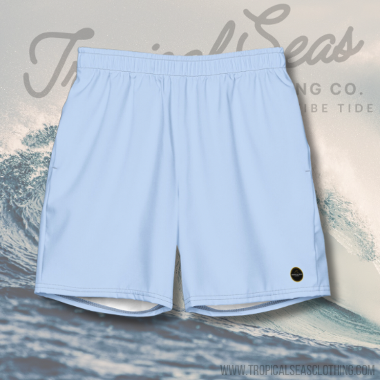 Men's Blue Eco Board Shorts - MENLL