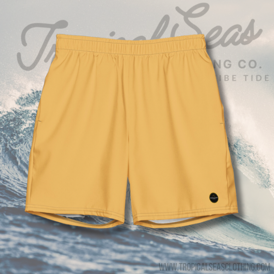 Men's Gold Eco Board Shorts - MENLL