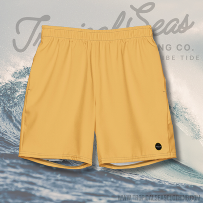 Men's Gold Eco Board Shorts - MENLL