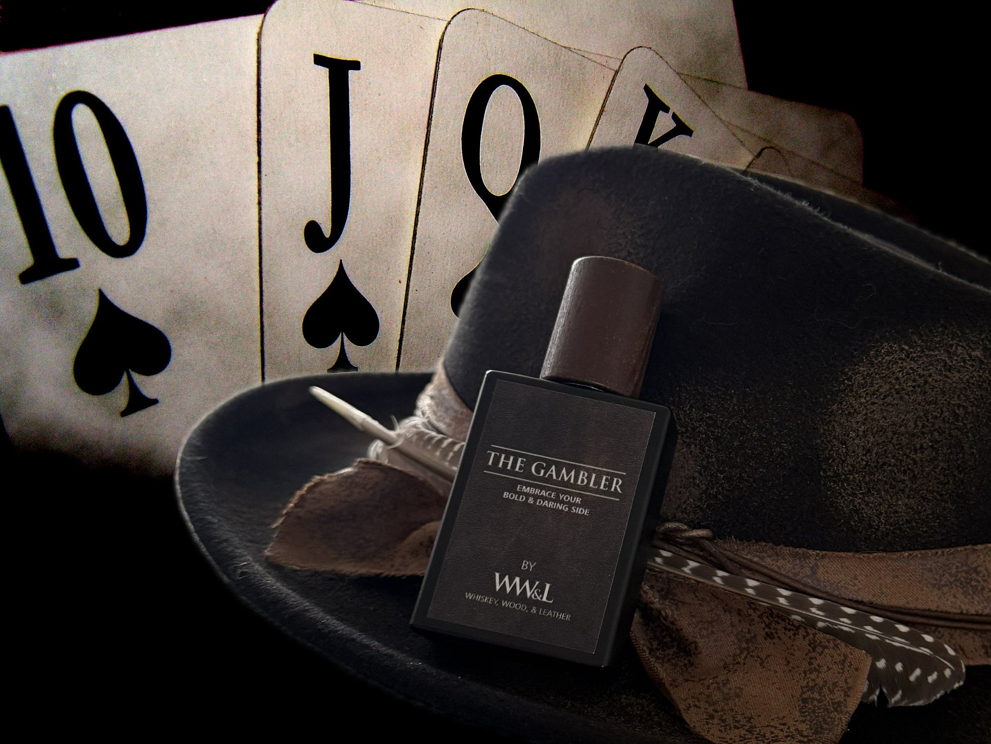 Hats - The Gambler Cologne Whiskey, Wood & Leather Beard Company, LLC