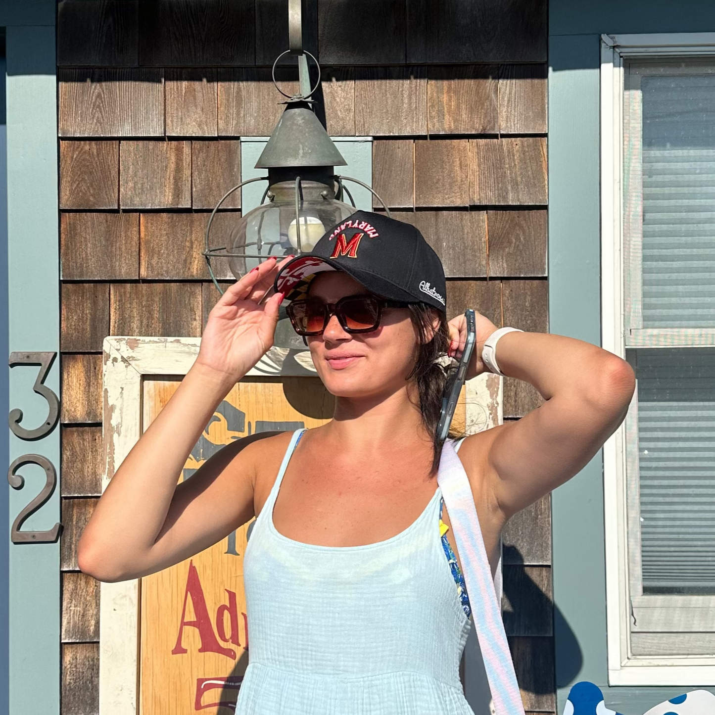 Upside Down Maryland Hat