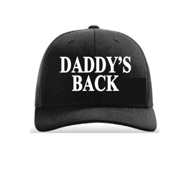 Hats - TRUCKER - Daddy's Back Black Hat D.O.G.E SWAG
