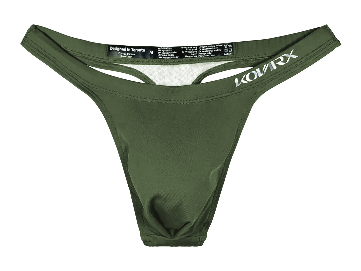 Shorts - Adonis Swim Thong - Green KovarX