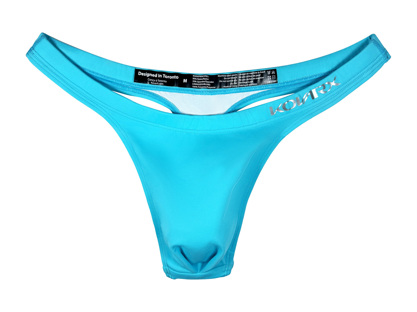 Shorts - Adonis Swim Thong - Aqua KovarX
