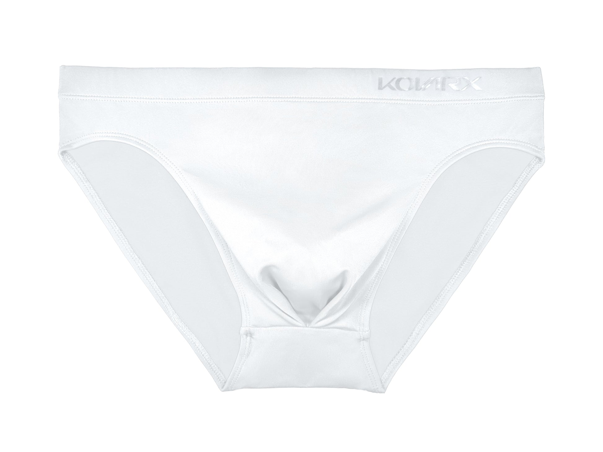 Shorts - Stallion Swim Brief - White KovarX