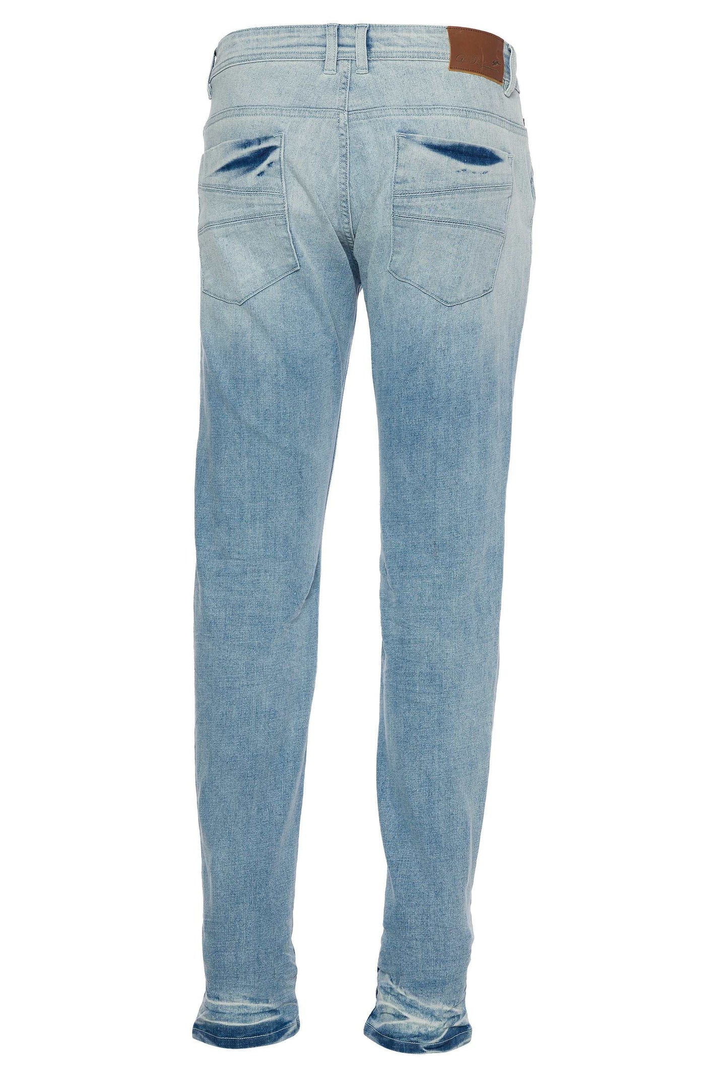Jayden | Bleach And Fade Denim Jean - MENLL