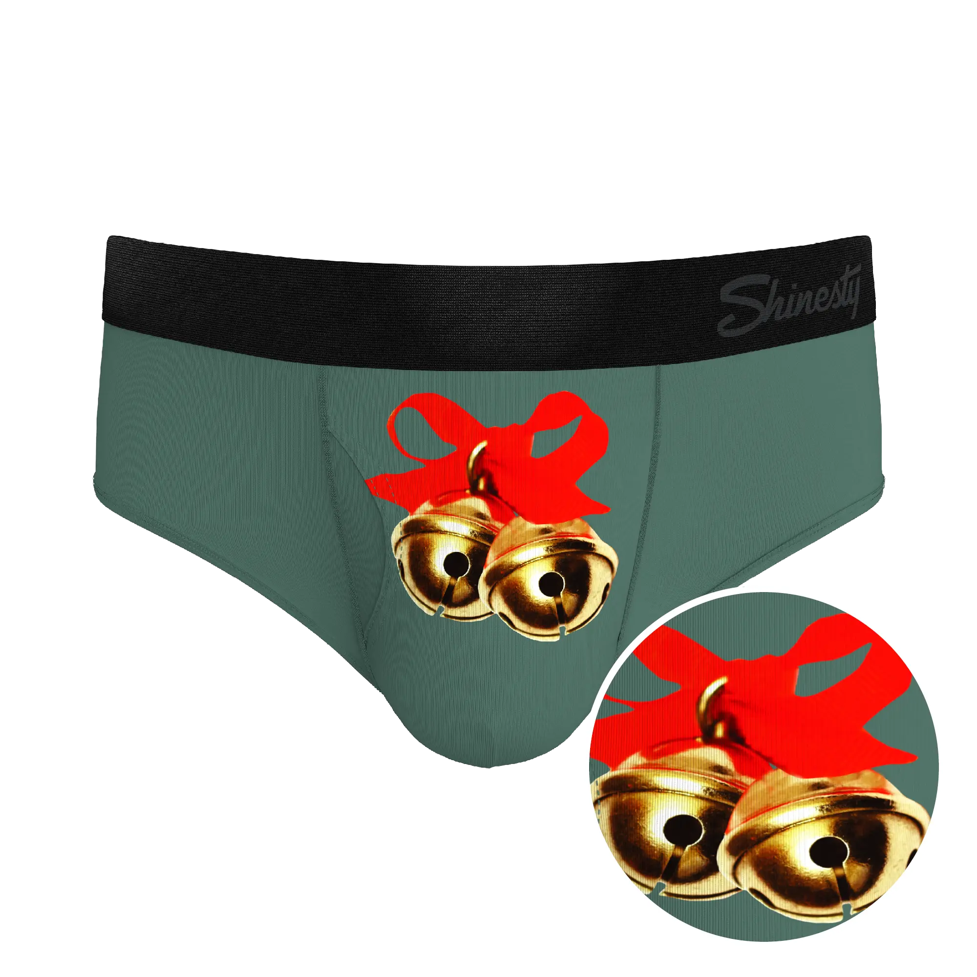 The Jingles | Christmas Bells Ball Hammock® Pouch Underwear Briefs - MENLL