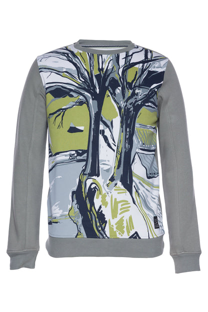 A.Tiziano Apparel - A.Tiziano Kroger | Printed Fleece Crewneck - Premium Quality - Premium Quality