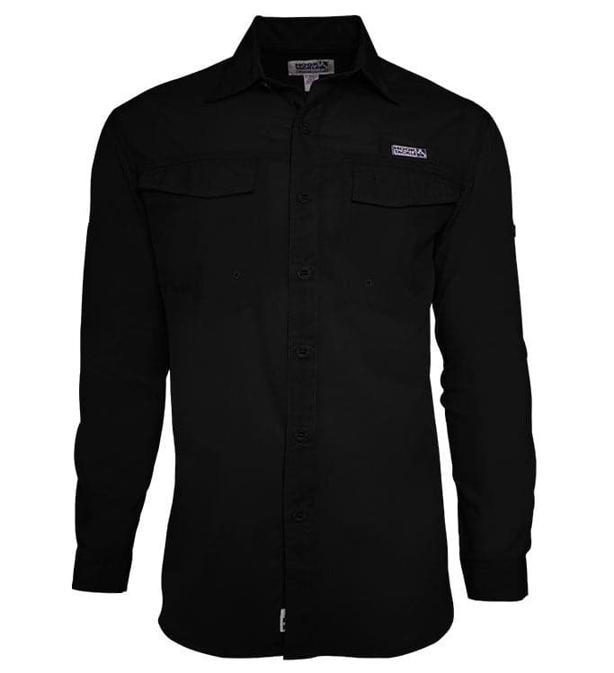 Men's Coastline L/S UV Vented Fishing Shirt Hook & Tackle