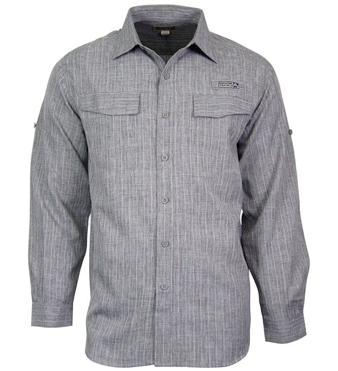 Men's Inlet L/S UV Vented Fishing Shirt Hook & Tackle