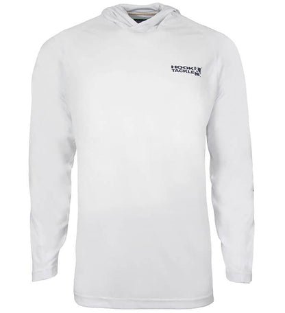 Hook & Tackle Men's Seamount L/S UV Fishing Hoodie, a quality long sleeve sun protection top for anglers.